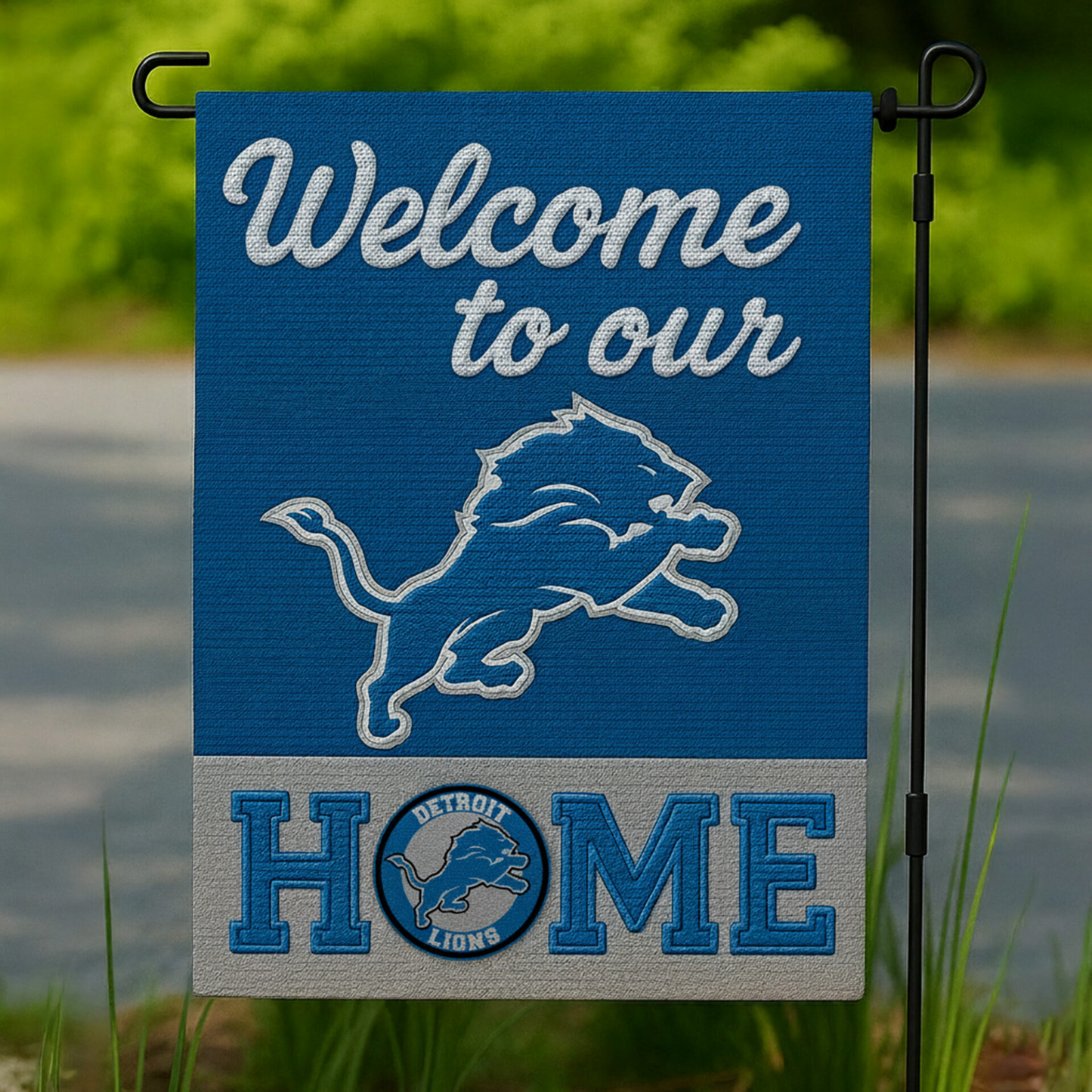 DL Premium NFL Welcome Home Flag DDT NTL
