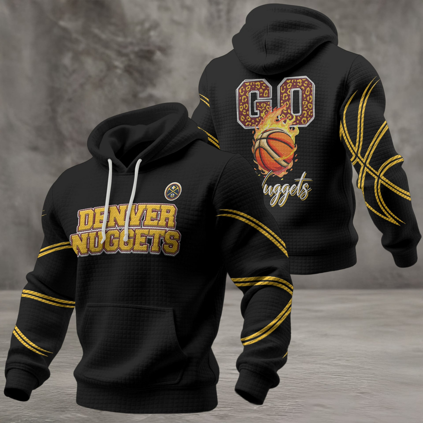 DN Premium NBA Fan Waffle Hoodie DDT CTND