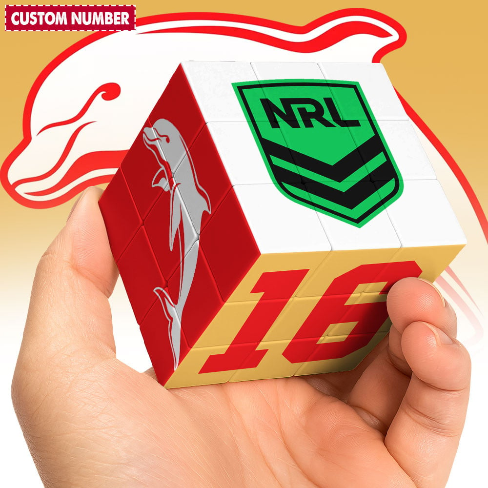DOL x NRL Personalized Rubik Cube Gifts For Fan DDT NTL