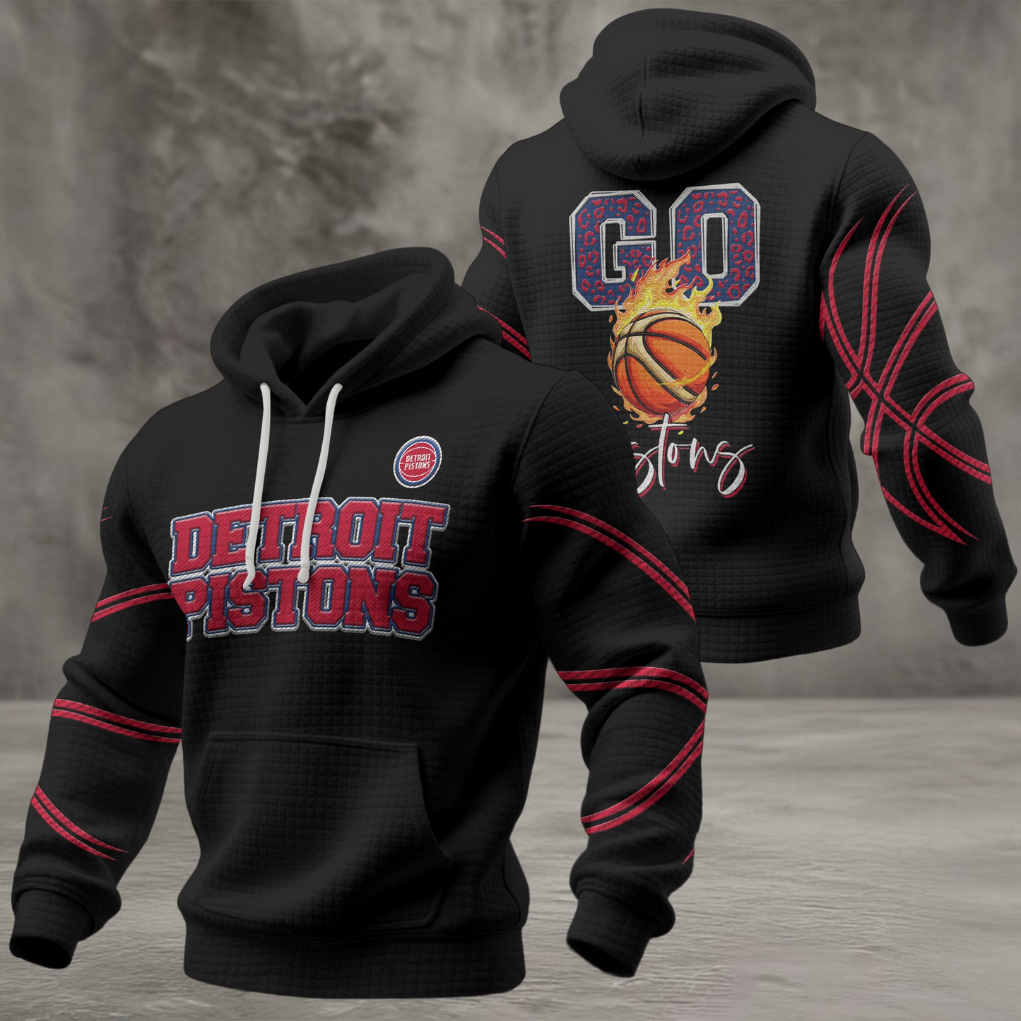 DP Premium NBA Fan Waffle Hoodie DDT CTND