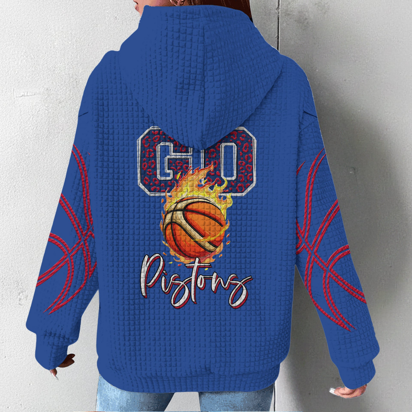 DP Premium NBA Fan Waffle Hoodie DDT CTND