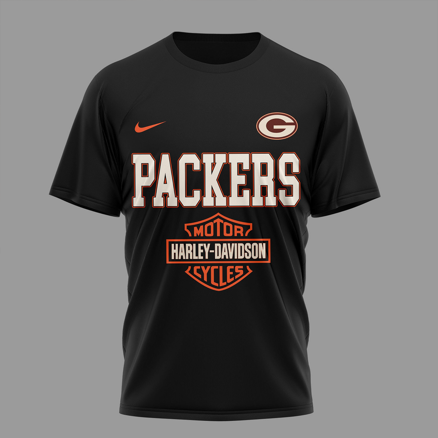 GB Premium NFL 122 Year Harley Davidson 3D Shirt 2603 DatND DVT