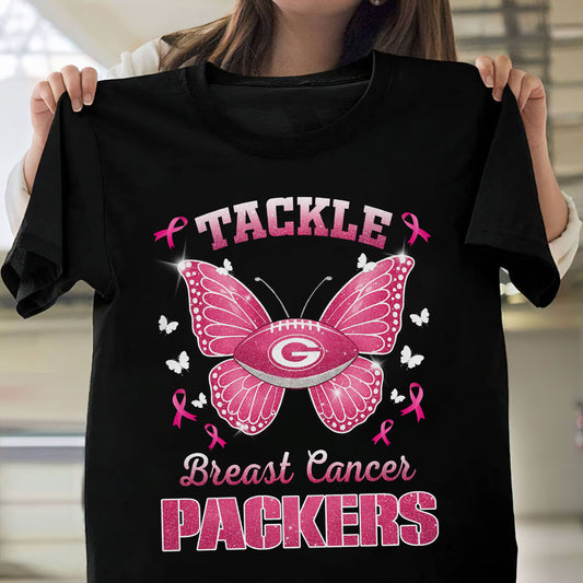 GB x NFL Tackle Breast Cancer 2D Shirt DatND ThuongNH