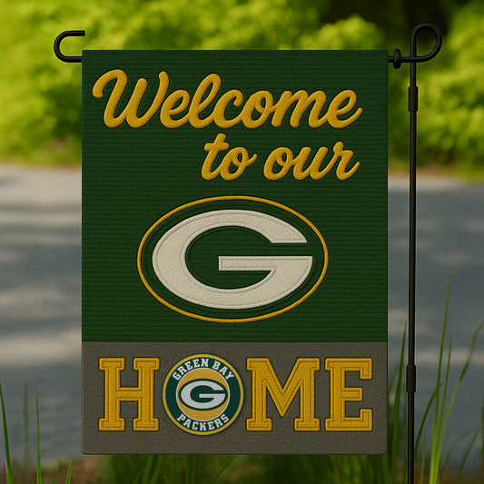 GBP Premium NFL Welcome Home Flag DDT NTL