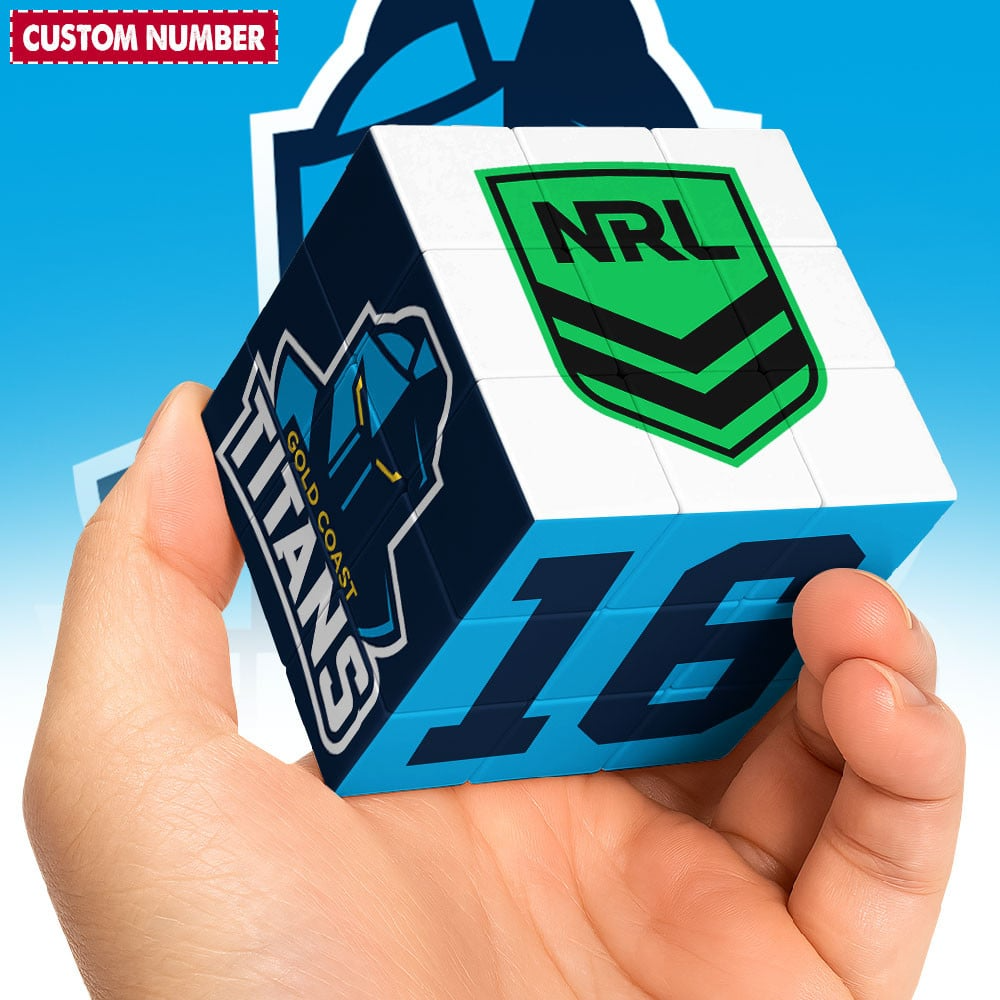 GCT x NRL Personalized Rubik Cube Gifts For Fan DDT NTL