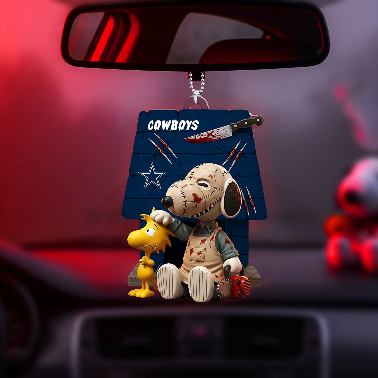 Horror Character x NFL DAL ORNAMENT CAR NDT NHM