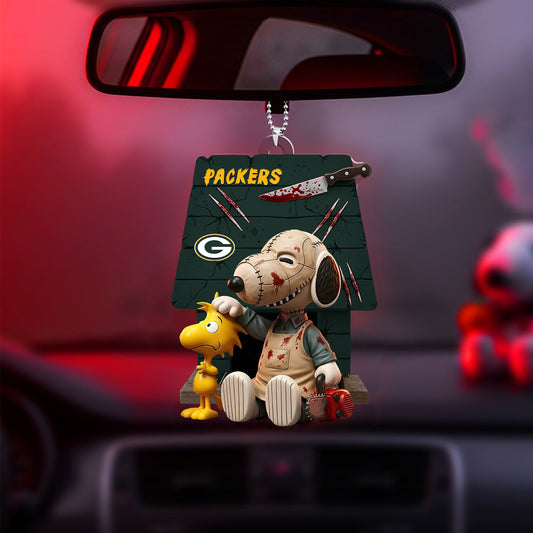 Horror Character x NFL GB ORNAMENT CAR NDT NHM