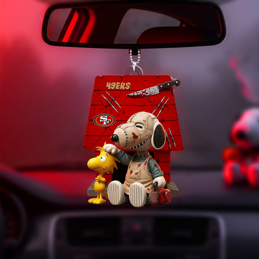 Horror Character x NFL SF ORNAMENT CAR NDT NHM