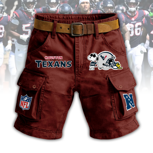 HOU x NFL Man Shorts
