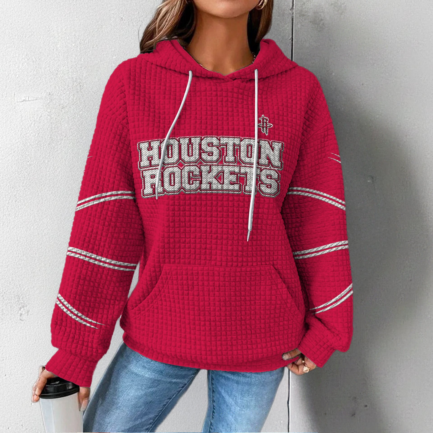 HR Premium NBA Fan Waffle Hoodie DDT CTND
