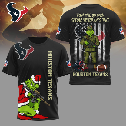 HT Premium NFL The Grinch Salute Veterans DDT CTND
