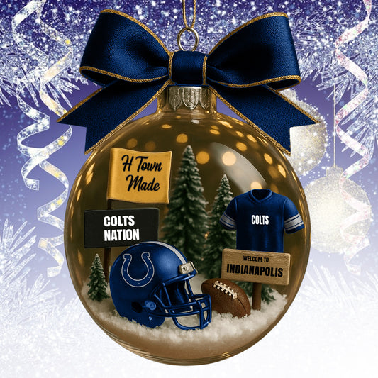 IC  NFL Acrylic Ball Ornament - Best Gift For Fans DDT CTND