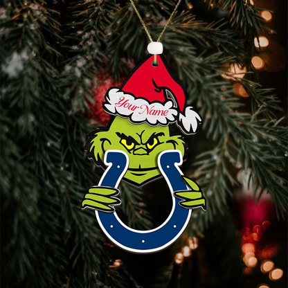 IC NFL x Grin Christmas Ornament DDT HLP