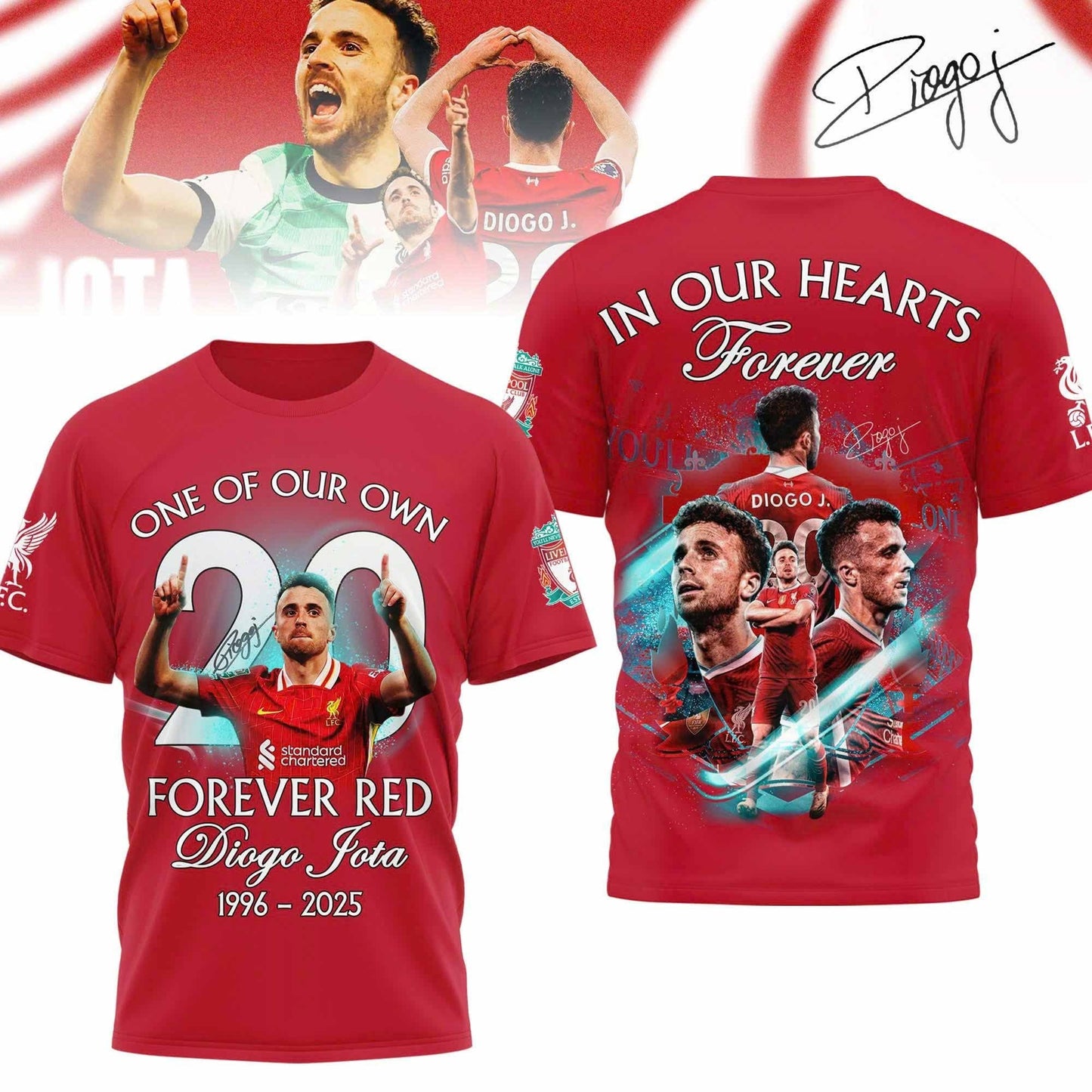 One Of Our Own Forever Red - DJ20 Shirt DDTCNTD