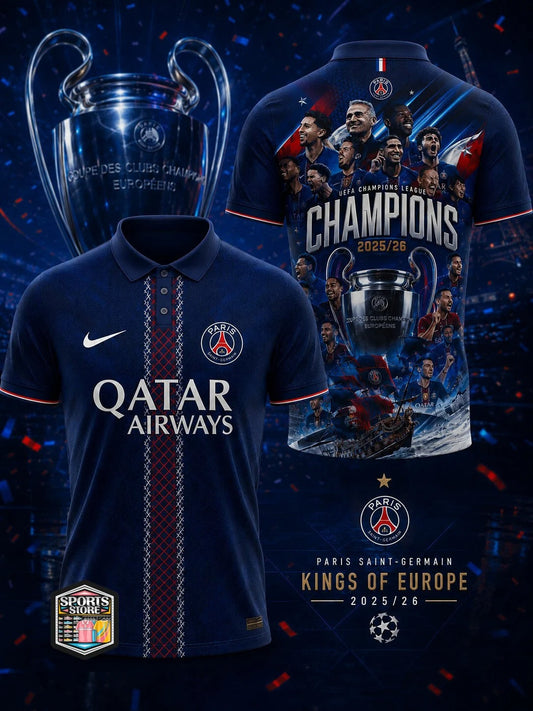 PSG Premium UEFA Champions League 2025/26 3D Shirt V2 DatND DVT 3105