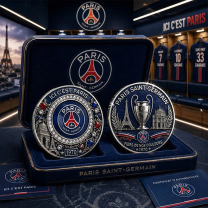 PSG Premium UEFA Champions League 2025/26 Commemorative Coin DatND DVT