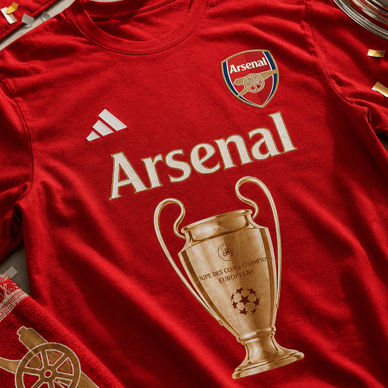 Ars F.C.  Premium UEFA Champions League 2526 Tshirt V1 DatND DVT