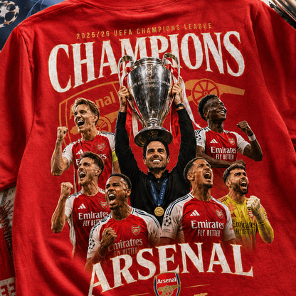 Ars F.C.  Premium UEFA Champions League 2526 Tshirt V1 DatND DVT