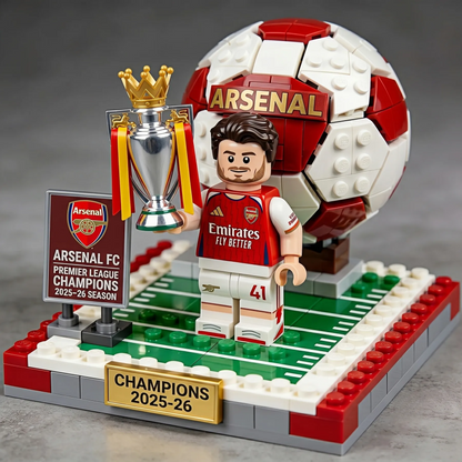 ARS The Gunners 2026 EPL Champions Collector Brick Edition Block Set DatND DVT