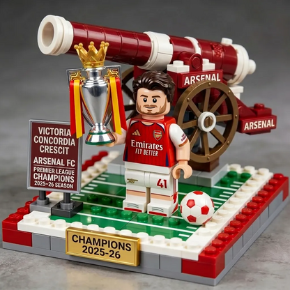 ARS The Gunners 2026 EPL Champions Collector Brick Edition Block Set DatND DVT