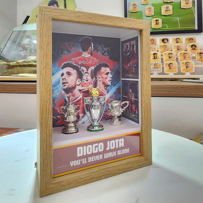 Diogo Jota Display Frame – “You’ll Never Walk Alone” DDTCTND