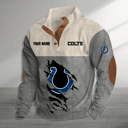 IND x NFL Premium Personalized Game-Day Pullover DATND TANTD