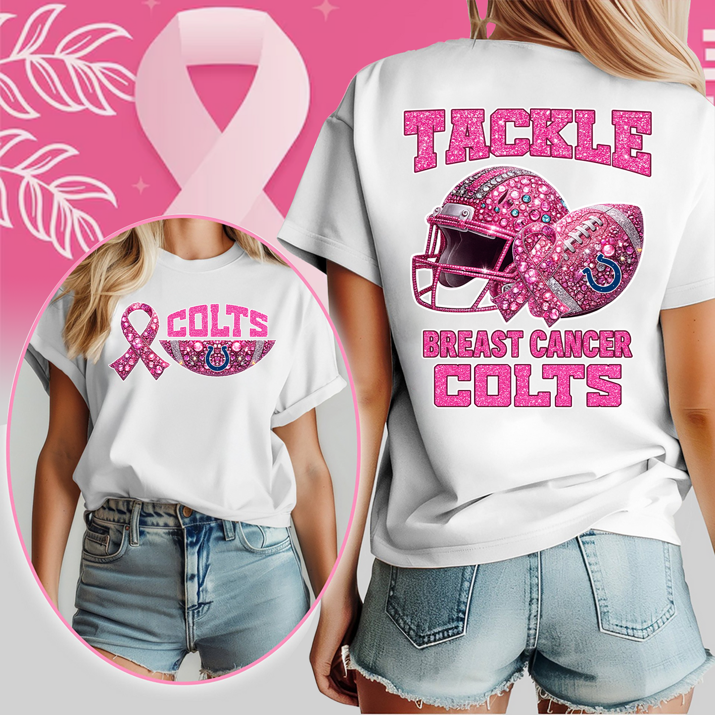 IND x NFL Tackle Breast Cancer DATND TANTD