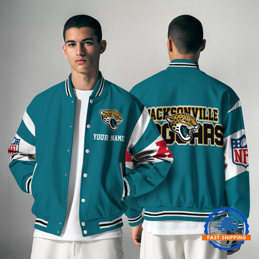 JJ NFL Varsity Jacket Custom Name For Fans DDT NTL