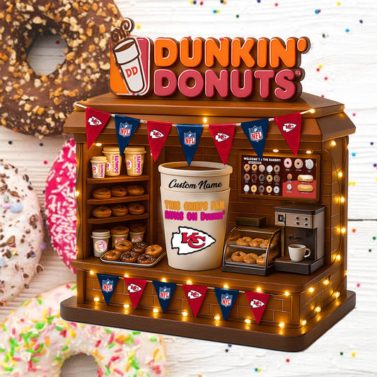 KCC Acrylic Block - NFL x Dunkin Donuts Gift For Fans DDT CTND