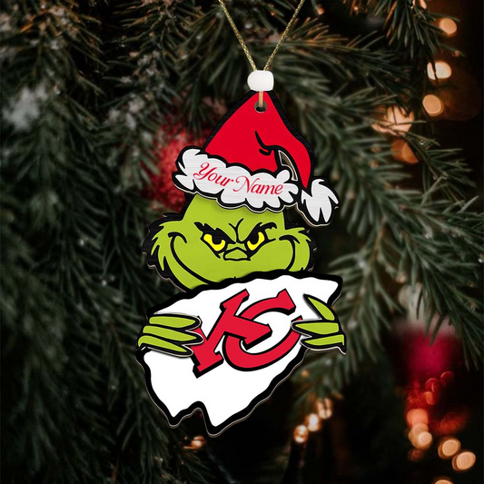 KCC NFL x Grin Christmas Ornament DDT HLP