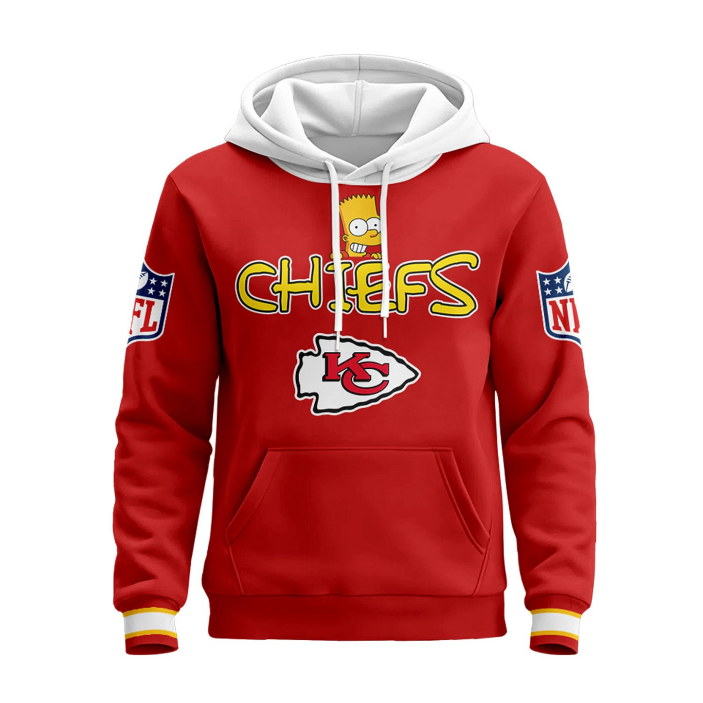 KCC Premium NFL Bart Simpson Hoodie DDT NTL