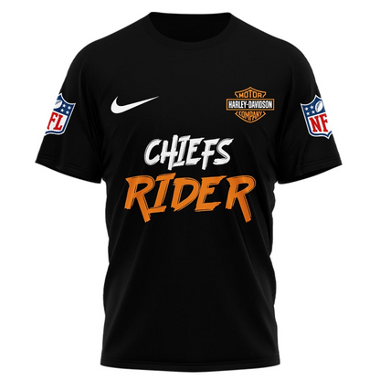 KCC Premium NFL Ghost Rider Motorcycle 3D Shirt DDT CTND