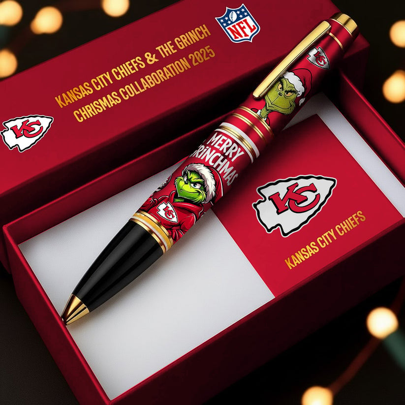 KCC Premium NFL x The Grinch Christmas Pen 2025 DDT CTND