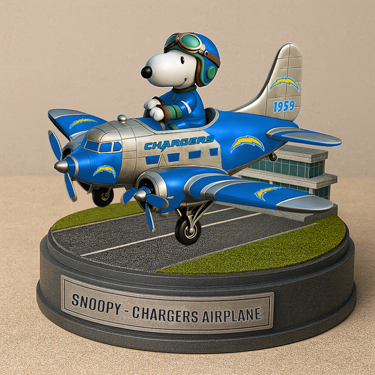 LAC NFL x SNP Airplane Premium Acrylic Plaque DDT CTND