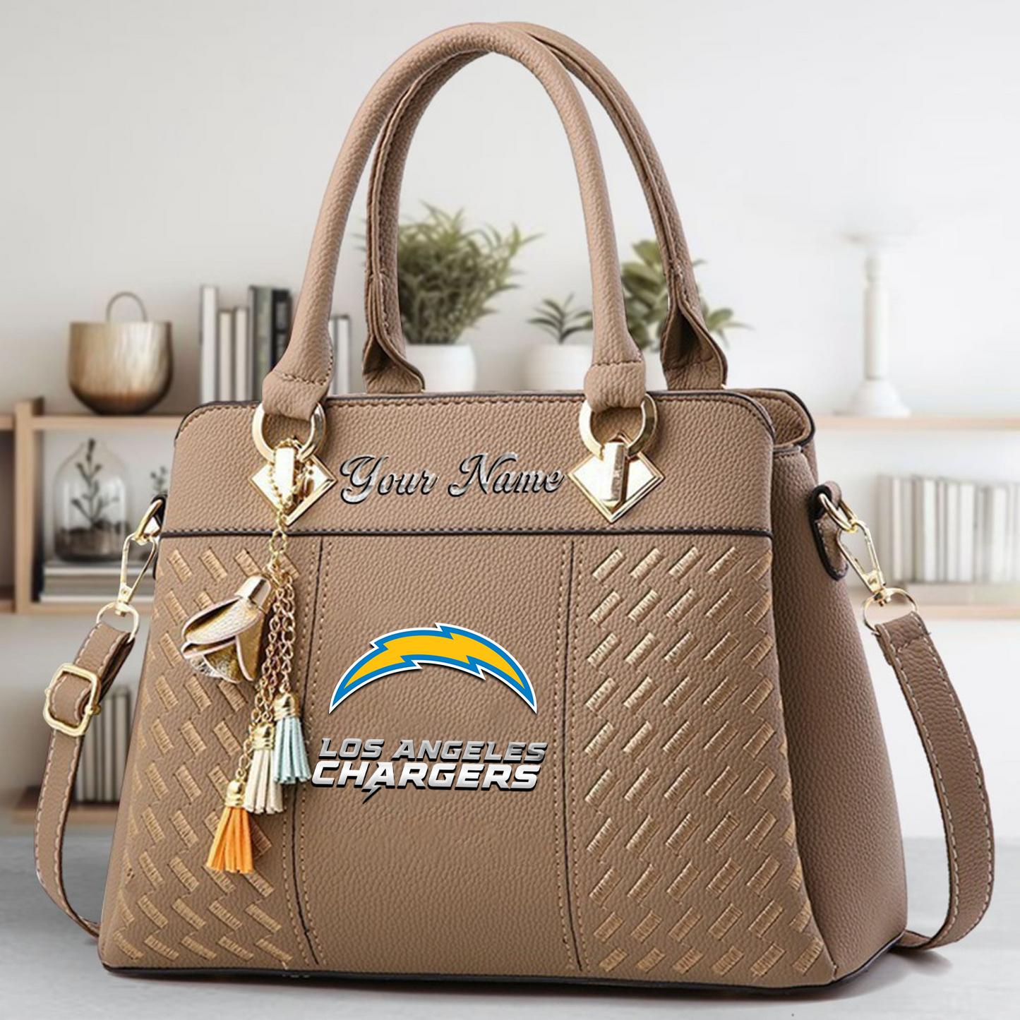 LAC x NFL Leather Bag DATND TANTD