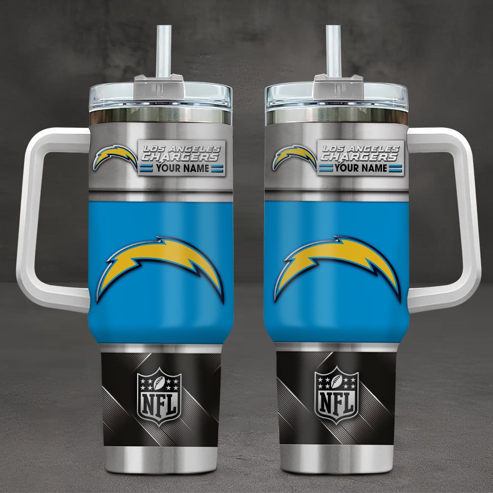 LAC x NFL Stainless Steel Tumbler With Handle DDT HLPHUONG