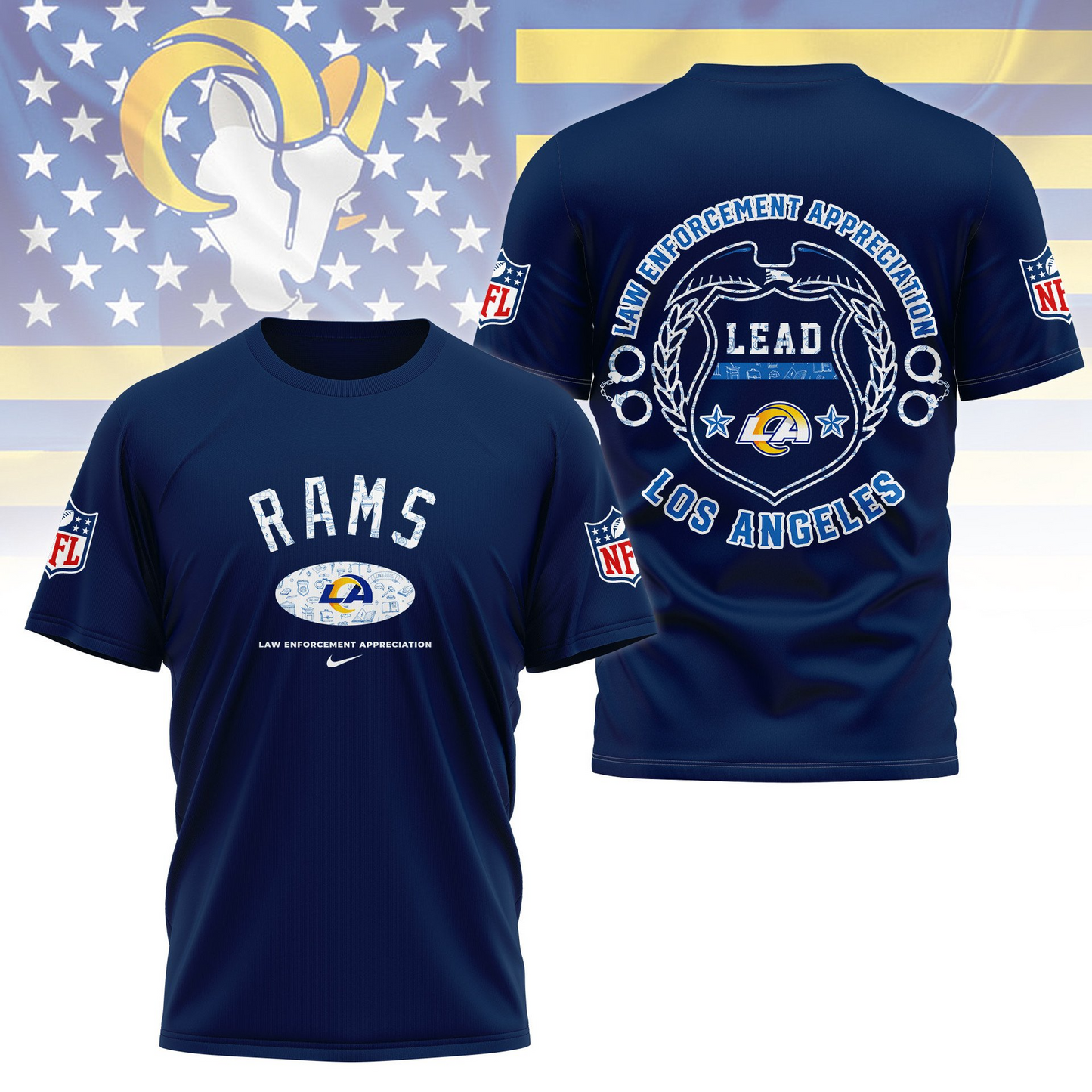 LAR Premium Law Appreciation Month 3D Shirt DDT CTND