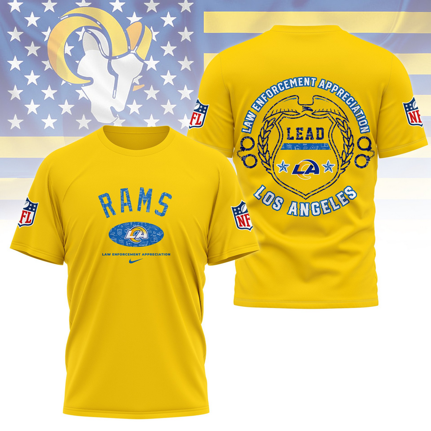 LAR Premium Law Appreciation Month 3D Shirt DDT CTND