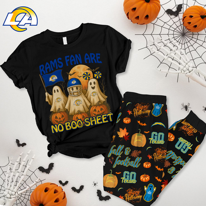 LAR Premium NFL Halloween Pajamas Set DDT NTL