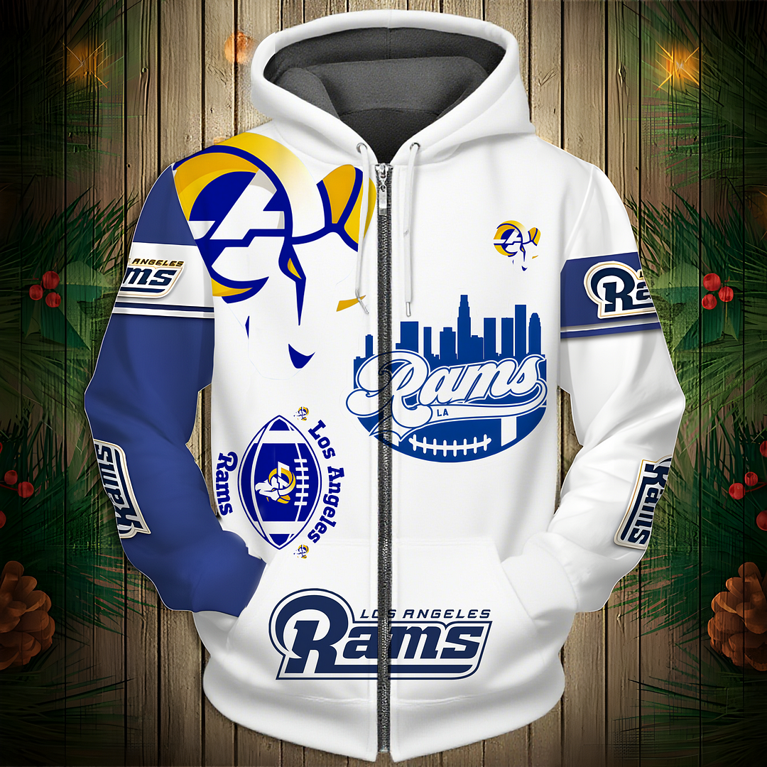 LAR Premium NFL V3 3D Graphic Hoodie DDT NTL