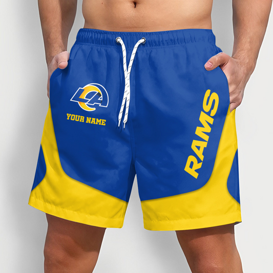 LAR x NFL Team Special Short Pants For Men Custom Name Gifts DATND TANTD25