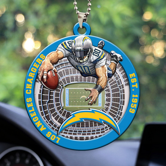 Los Angeles Chargers Ornaments NDT