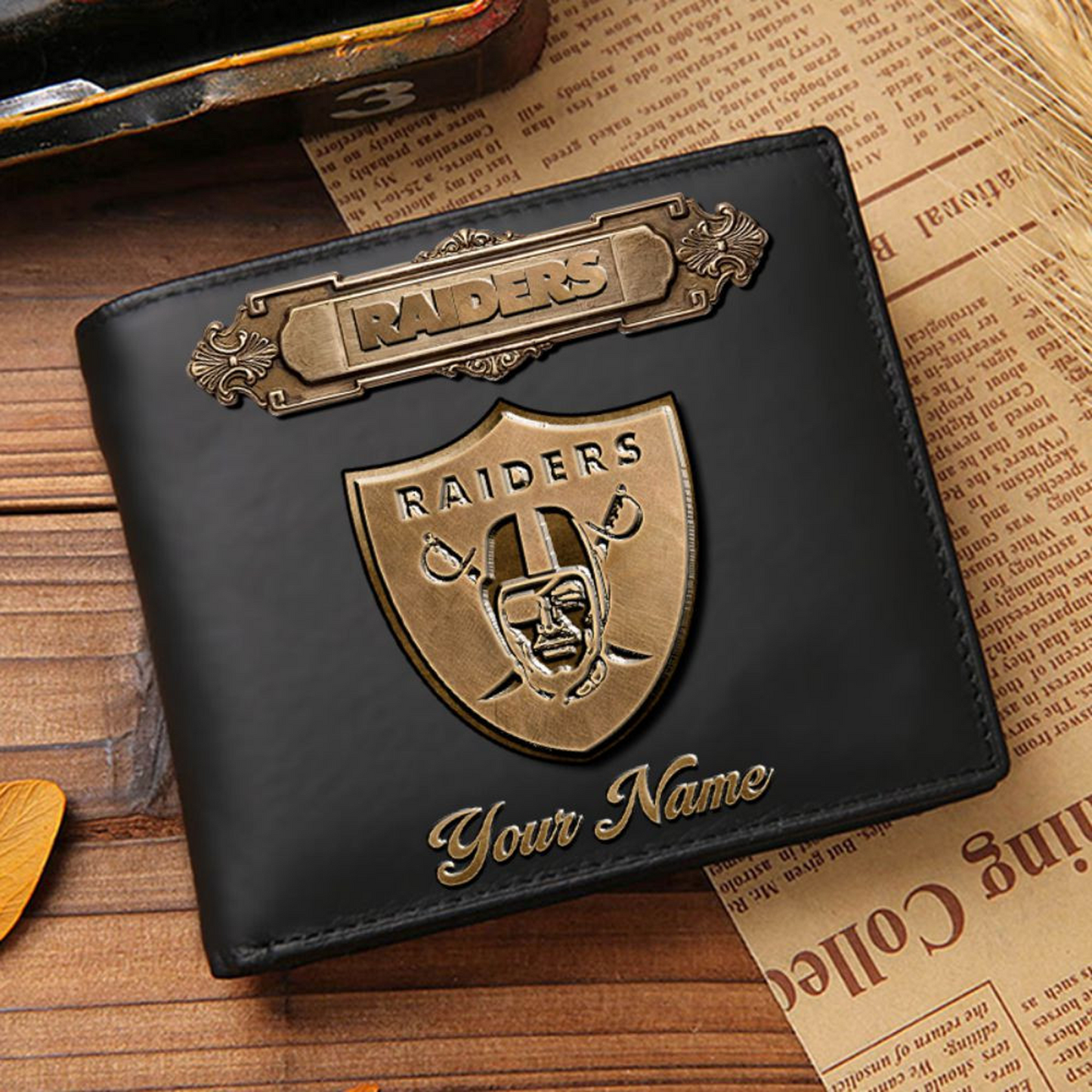 LV x NFL Premium Leather Wallet DatND DVT