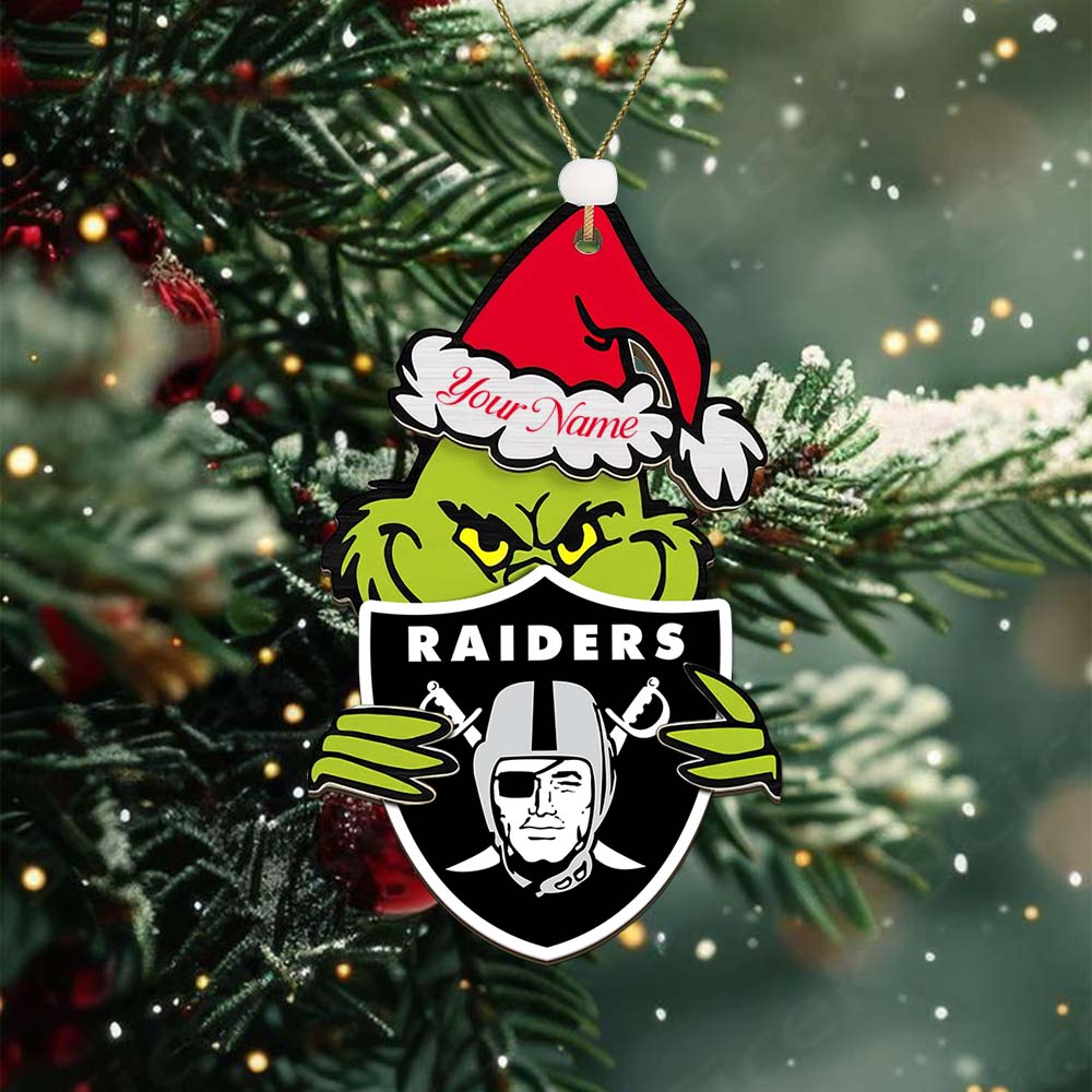 LVR NFL x Grin Christmas Ornament DDT HLP