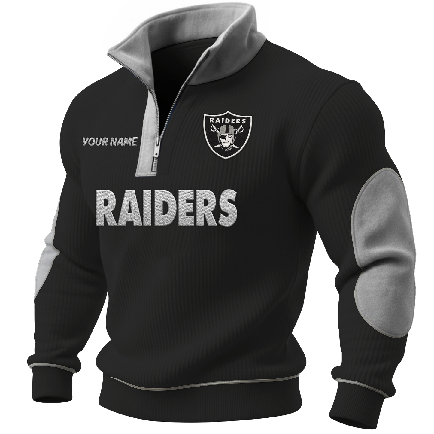 LVR x NFL PREMIUM LONG ZIP POLO SHIRT DATND TANTD
