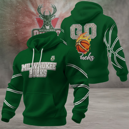 MB Premium NBA Fan Waffle Hoodie DDT CTND