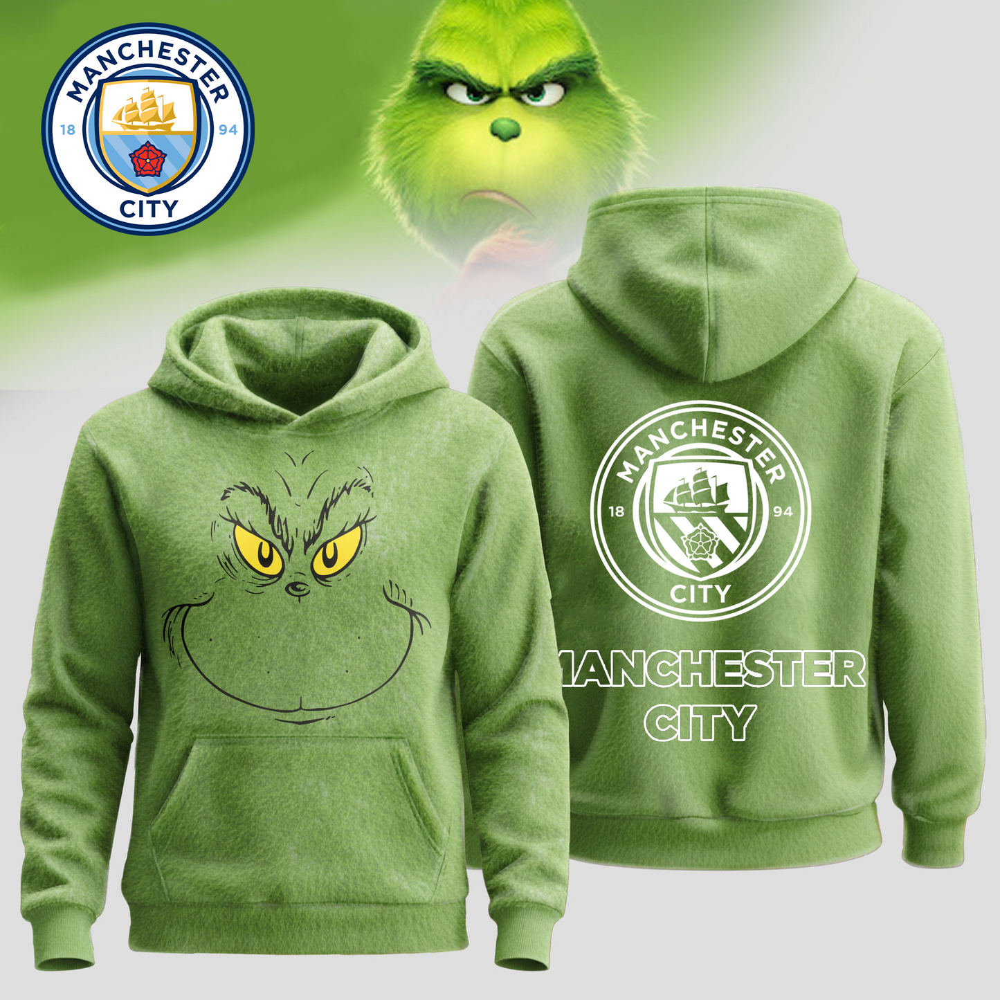 MC Premium EPL Grinch Christmas Hoodie DDT CTND