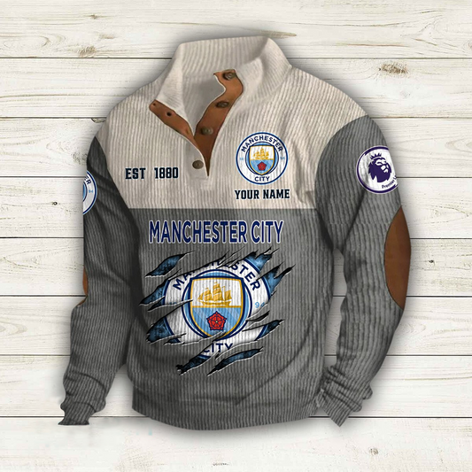 MC x EPL Double Breasted Stand Collar Hoodies DATND TANTD