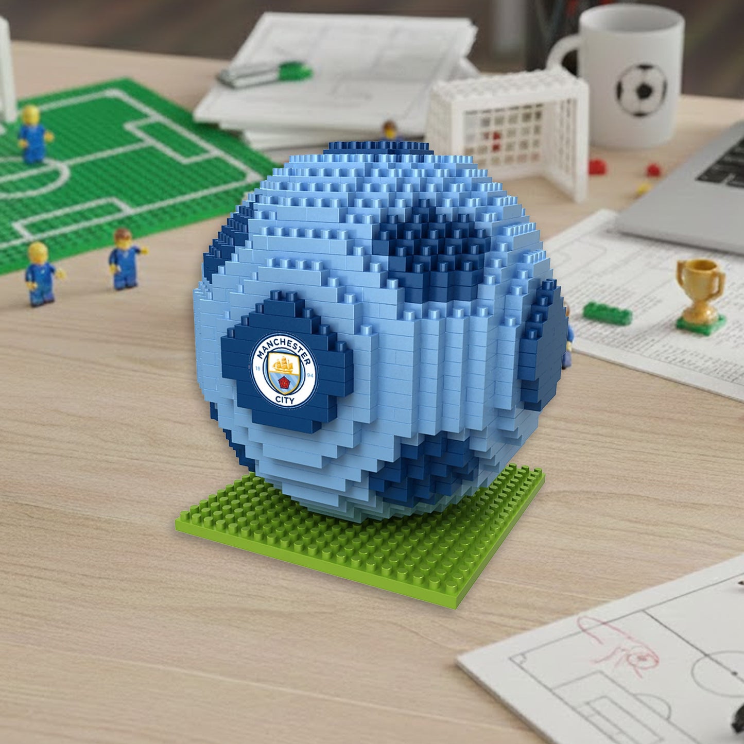 MC x EPL Football Ball Building Block Set DDT NTL