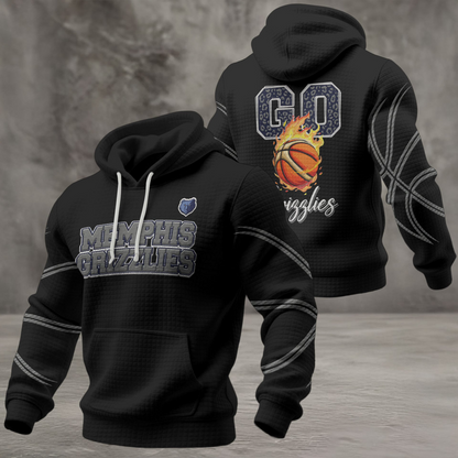 MG Premium NBA Fan Waffle Hoodie DDT CTND